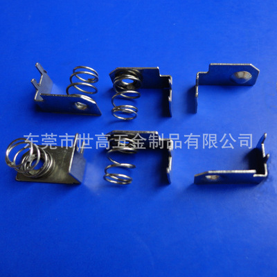 供應(yīng)12V遙控器電池接觸片L形電池片品種多，款式全，歡迎咨詢！